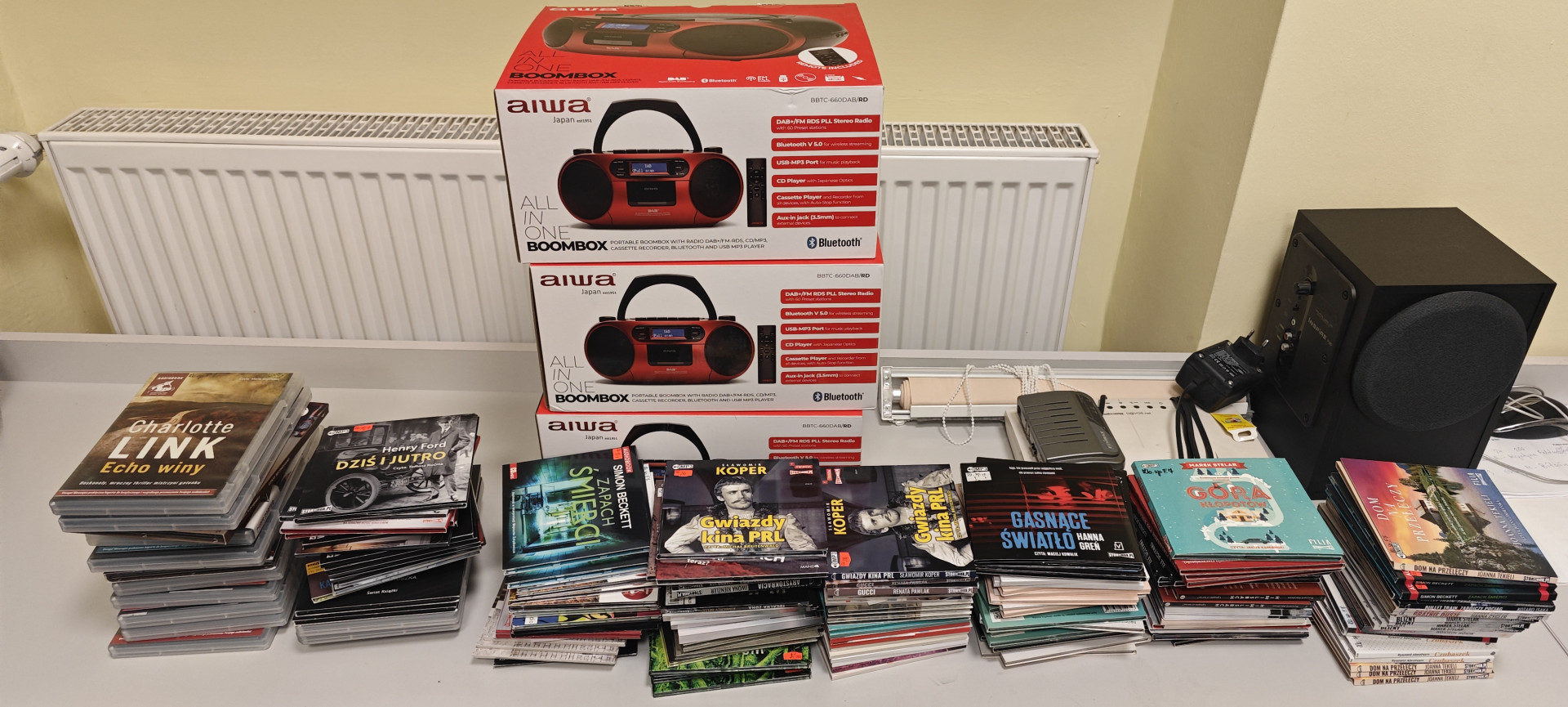 audiobooki i przenośne odtwarzacze