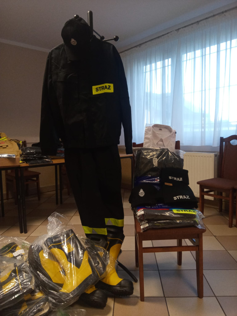 Zdjęcie do projektu Zakup wyposażenia osobistego dla OSP Brzeziny Wielkie