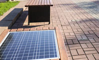 ławka solarna